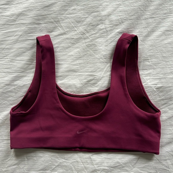 Nike Women’s One Scoop Lightly Lined U-Neck Sport Bra M - Picture 5 of 7